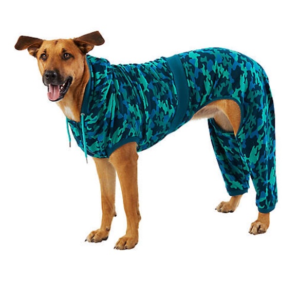 Top paw hooded track suit